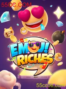 Experimente a Emoção do Jogo EmojiRiches no 55CC.COM